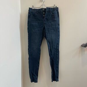 American Eagle Outfitters High Rise Dark Indigo Jeans